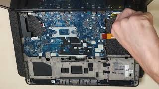 Dell Latitude E7450 Complete disassembly and assembly of the laptop, replacement of thermal paste
