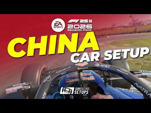 F1 26 China Car Setup: Full 2026 Setup Guide