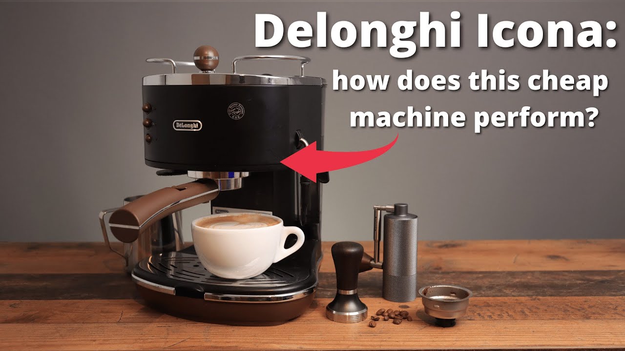DELONGHI Cafetera Espresso Delonghi Icona Vintage Beige Ecov311Bg