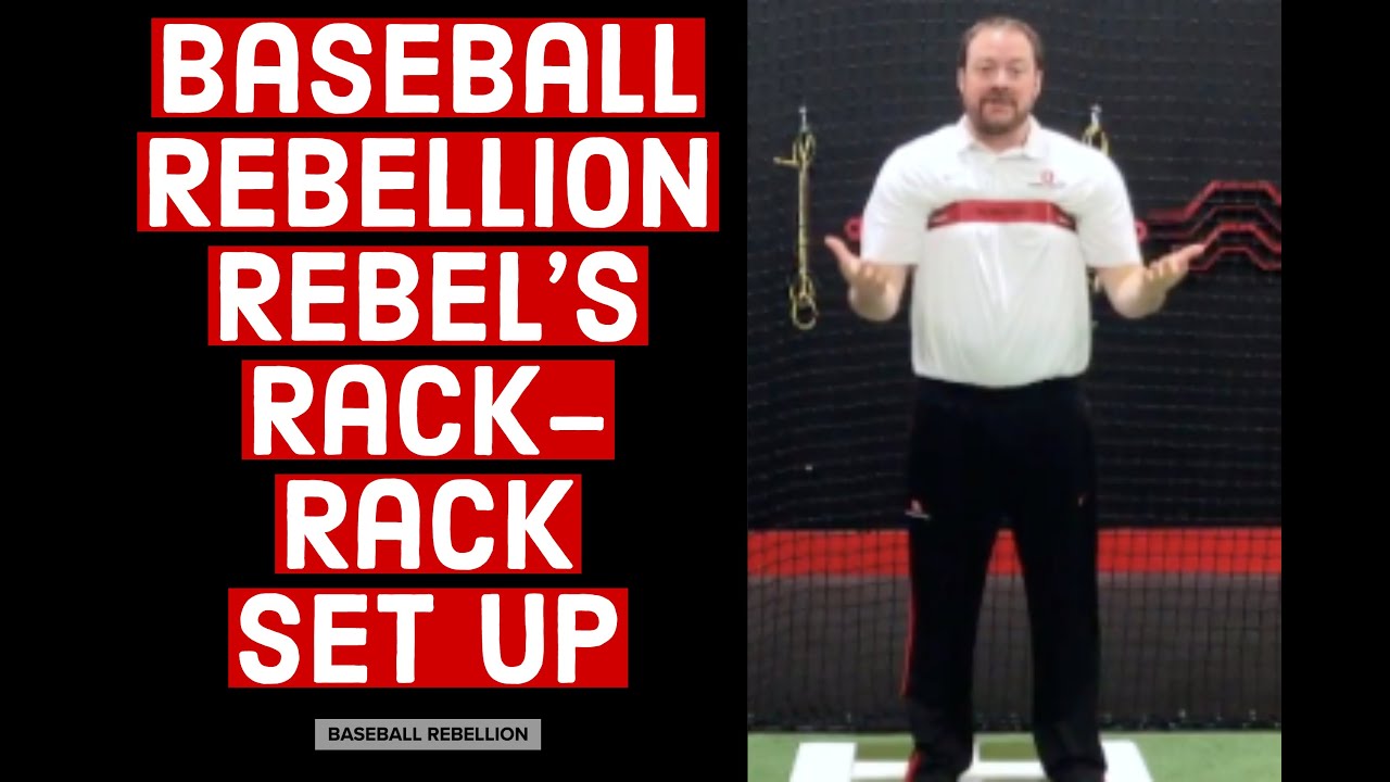 Baseball Rebellion Rebel's Rack Rack Set Up YouTube