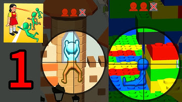 Camo Sniper - Gameplay Walkthrough Part 1  (iOS, Android Game)