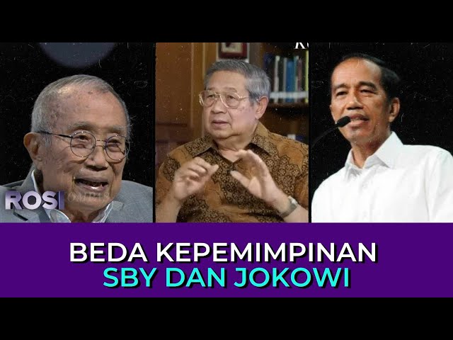Beda Kepemimpinan SBY dan Jokowi, CSIS: Ada yang Ragu dan Punya Nyali | Rosi class=