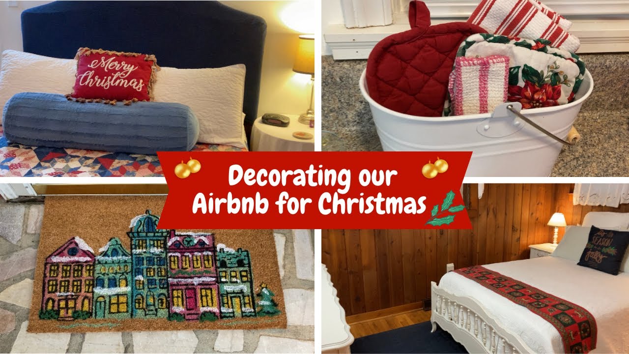 Decorating our Airbnb for Christmas YouTube