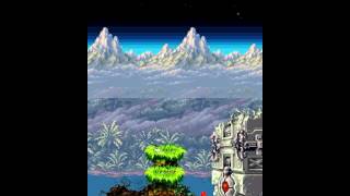 Contra 4 Stage1 Boss: The Wall