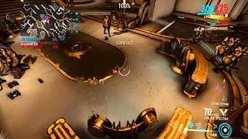 Warframe. Ivara Solo T4 Interception Wave 50