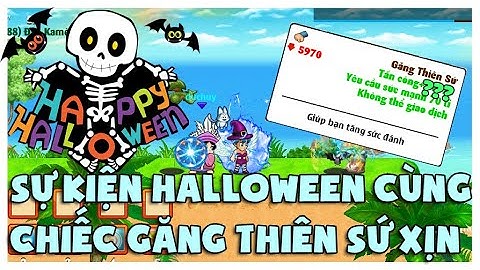 Ngọc Rồng Online - Sự Kiện Halloween Cùng Chế Tạo Găng Thiên Sứ Xịn