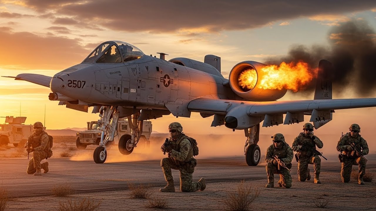 Even the SEALs Held Their Breath — When the Single Mom’s A-10 Landed, One Engine Burning.
