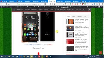 Intex i1 Flash File | MT6737M 7.0 Hang Logo Fix | Dead LCD Fix Update Firmware Download
