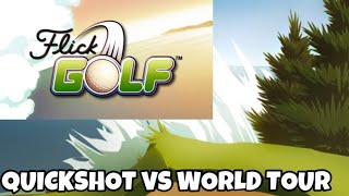 Flick Golf! | Quickshot VS World Tour Courses screenshot 4