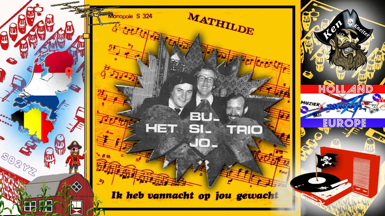 Ik Heb Vannacht Op Jou Gewacht - Het Busijo Trio - 1972 - Piratenmuziek
