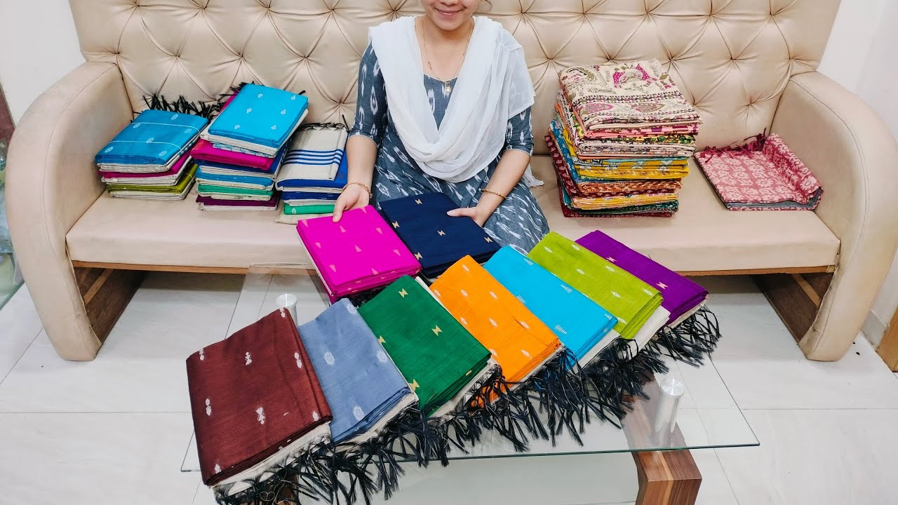 🌹9246780131🌹 Cotton silk dress materials with free shipping 💐🙏🛍️🎉