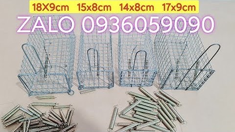 Lồng bẫy chuột đường mòn. Lồng bẫy chuột đồng. Lò xo bẫy chuột. Lò xo bẫy cống nhum. Bán bẫy chuột.