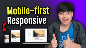 วิธีการสร้างเว็บไซต์ Responsive แบบ Mobile First ทำหน้าจอมือถือก่อน ดูจบบรรลุ! 👨‍💻💯