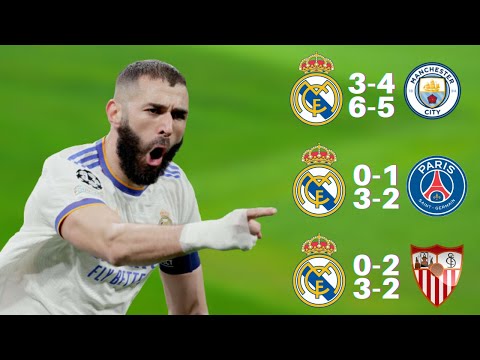 Real Madrid En İyi Geri Dönüşleri 2021/22
