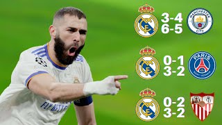 Real Madrid En İyi Geri Dönüşleri 202122