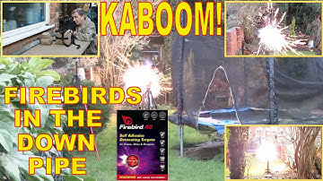 Firebird Targets in the Down Pipe - KABOOM!