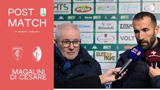 ⚪🔴🎤 Empoli-Bari | Matchday 14, Serie BKT 2025/26 | Post-Match by Magalini and Di Cesare