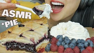 ASMR Blueberry PIE (EATING SOUNDS) NO TALKING | SAS-ASMR