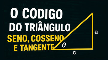 O CÓDIGO do TRIÂNGULO que Ninguém te Explicou!! SENO, COSSENO e TANGENTE!! - Rumo à Nota 10!