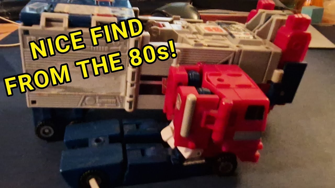 Nice Find from the 80s! Vintage Toy! YouTube