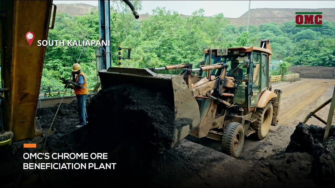 Chrome Ore Beneficiation Plant| OMC | Powering India’s Stainless Steel Industry| Jajpur District 