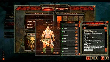 Diablo 3 - Beta - Characters, Achievements & Other Options