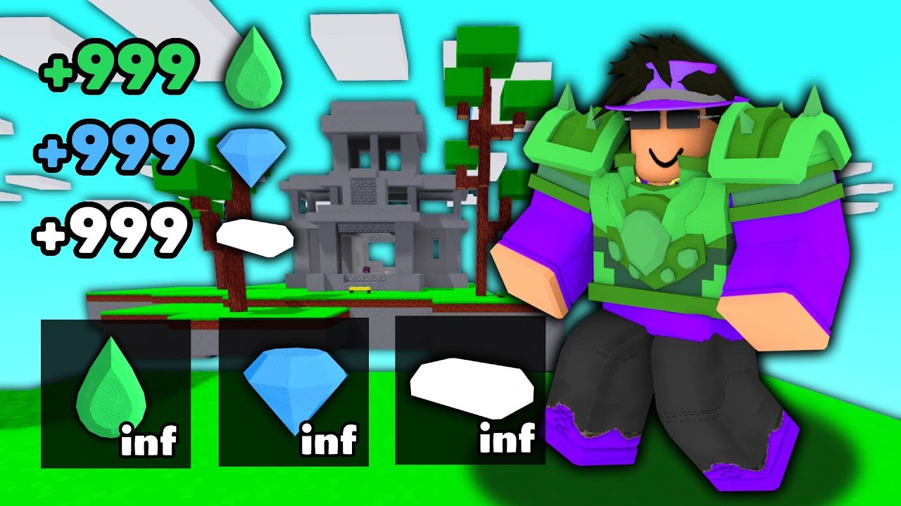 How I Got INFINITE RESOURCES In ROBLOX Bedwars… 