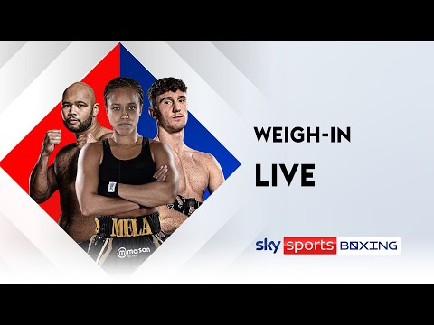 LIVE WEIGH-IN  | Manchester Fight Night | Jonas, Clarke, Hatton, Barrera