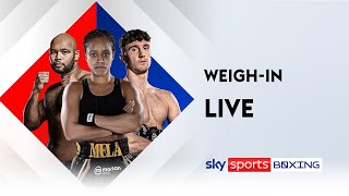 LIVE WEIGH-IN  | Manchester Fight Night | Jonas, Clarke, Hatton, Barrera
