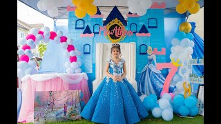 Athena At 7 Disney Princess Cinderella 7Th Birthday Video Memento Venustus Photography