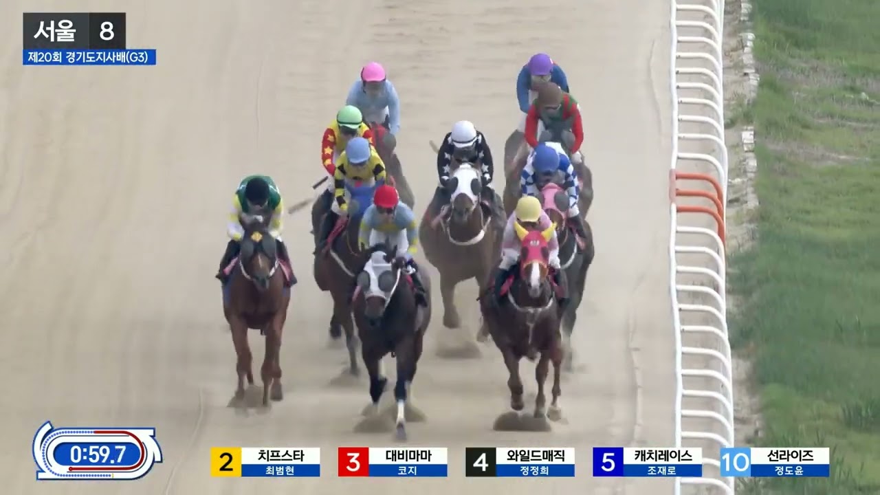 잘나가는 부경 이상영 조교사.1등급 경주도 쓱삭.축하