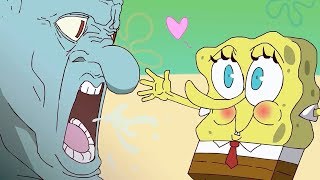 The Spongebob Squarepants Anime - Op 1 (Original Animation) Супер Реакция