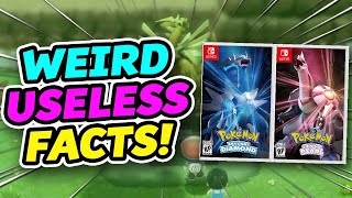 WEIRD Useless Pokemon Facts You DON'T Know About Brilliant Diamond & Shining Pearl!