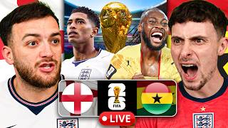 ENGLAND VS GHANA WORLD CUP 2026 WATCHALONG!