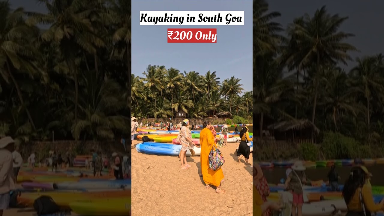 Best place to do kayaking in goa