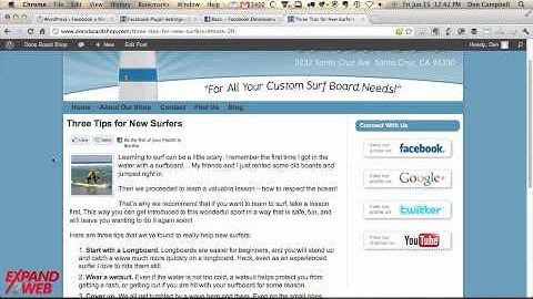 Facebook for WordPress Plugin - How To Set It Up (Video)