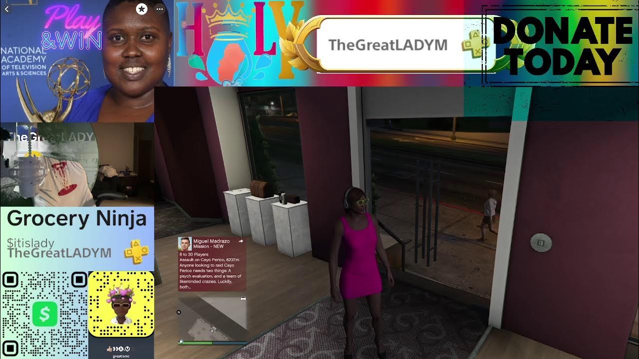 How To Mug Someone In Gta 5 Online GTA+5 Free BP😚New Fortnite 🥳 LIVE 🥸The Great LADY Michelle - YouTube