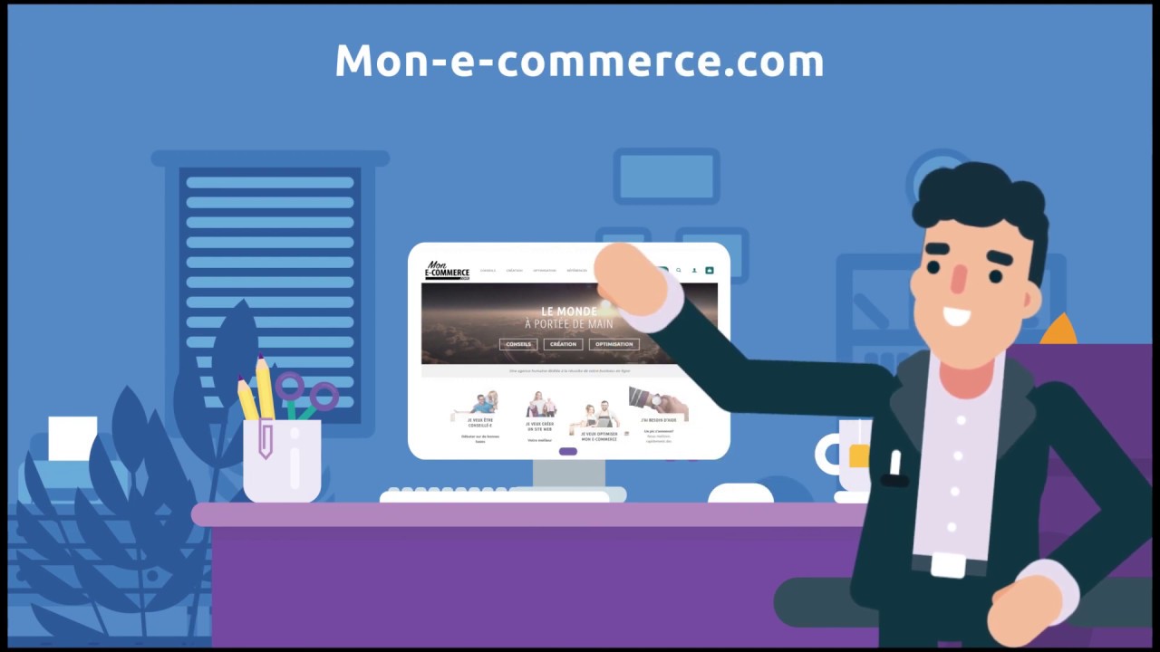 Mon-e-commerce.com - présentation - YouTube