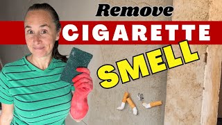 Cigarette Smoke Smell GONE in 5 Easy Steps