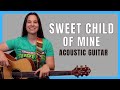 Sweet Child of Mine Guitar Lesson - SUPER Fun & TONS of Strumming Options