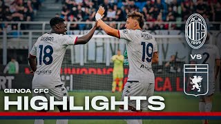 MILAN 3-3 GENOA | HIGHLIGHTS | Serie A 2023/24