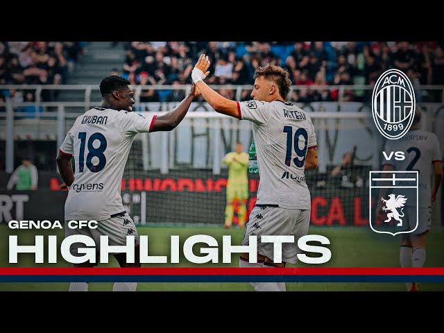 MILAN 3-3 GENOA | HIGHLIGHTS | Serie A 2023/24