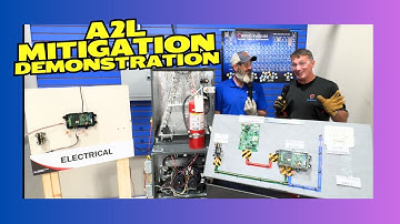 🚨 First Ever Demonstration of A2L Mitigation System in Action! 🔧❄️