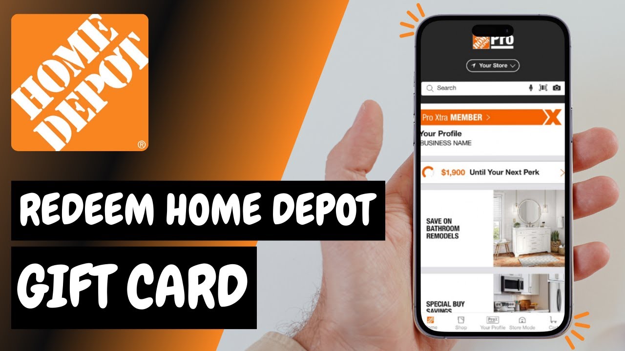 Как использовать подарочную карту Home Depot онлайн или в магазине — вот как это сделать // Выпус...