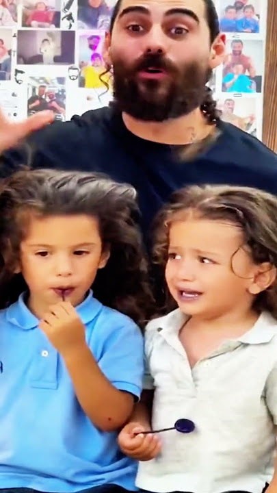 How I change two girls to handsome boys #trendinghairstyle #transformation