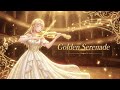 Golden Serenade (Visualizer) - Melodic House & Synthwave Mix 🌌