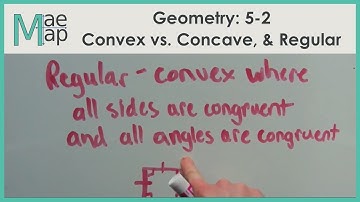 Geometry: 5-2 Convex vs Concave and Regular Polygons