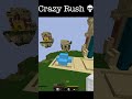Crazy bedwars rush ☠️ #Ibbumax #shorts
