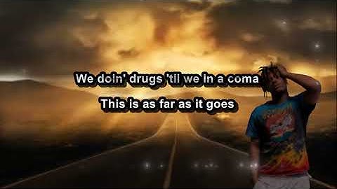 Juice Wrld - End of the Road Lyric Video (un official lyrics)