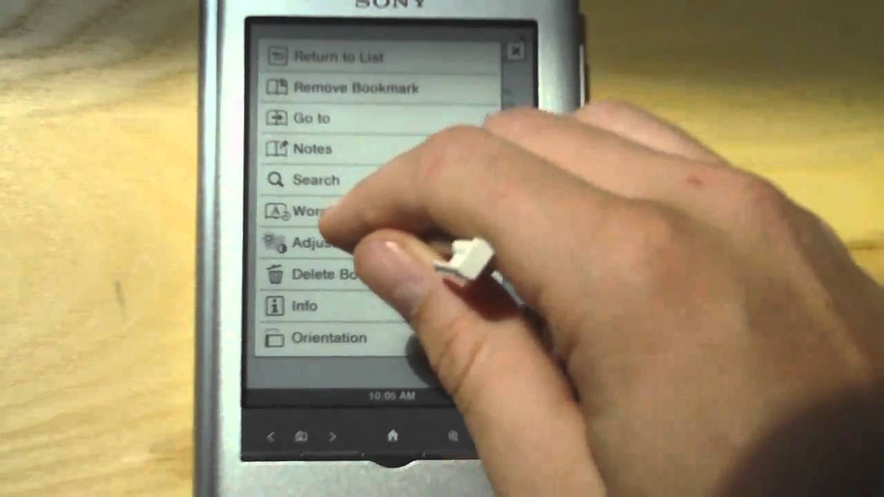 Sony Reader Pocket Edition PRS-350 Video Review - YouTube